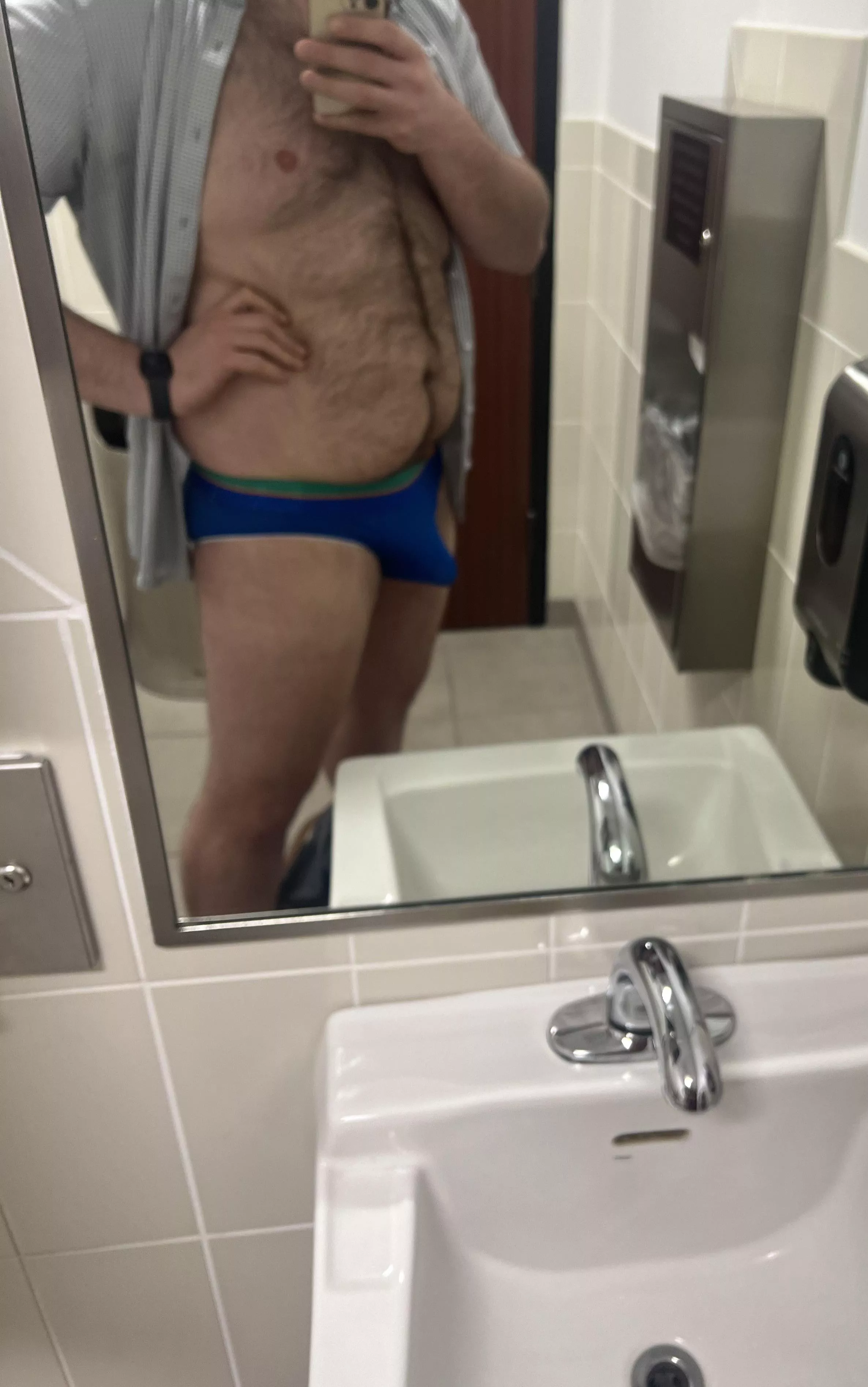 A little blue bulge today