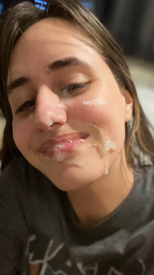 cum kiss me?