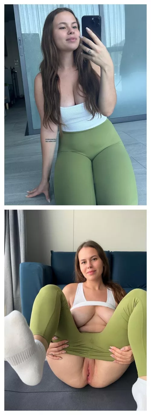 I think I look better naked