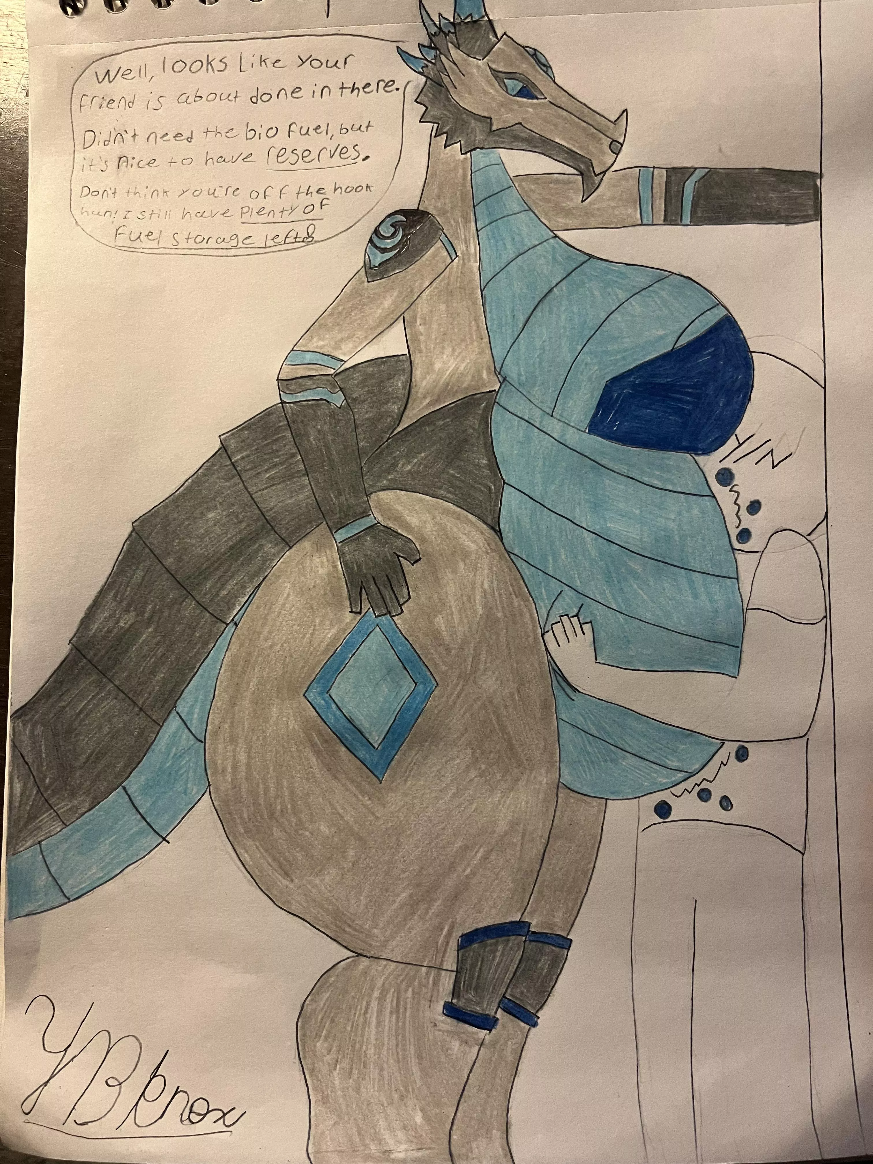 {image} Backup Fuel (Art and oc belong to me)