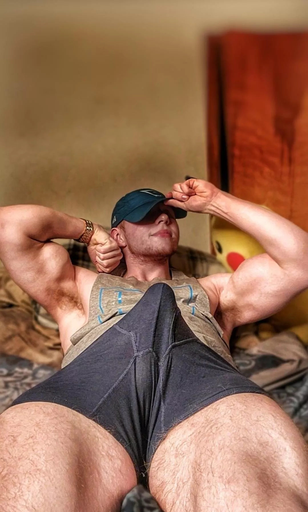 Imagine me on top of you, using you purely for my pleasure. I need someone to dominate after my gym sessions. Any kinky volunteers ? 