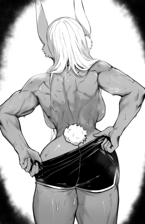 Mirko's Back (Masoq) [My Hero Academia]