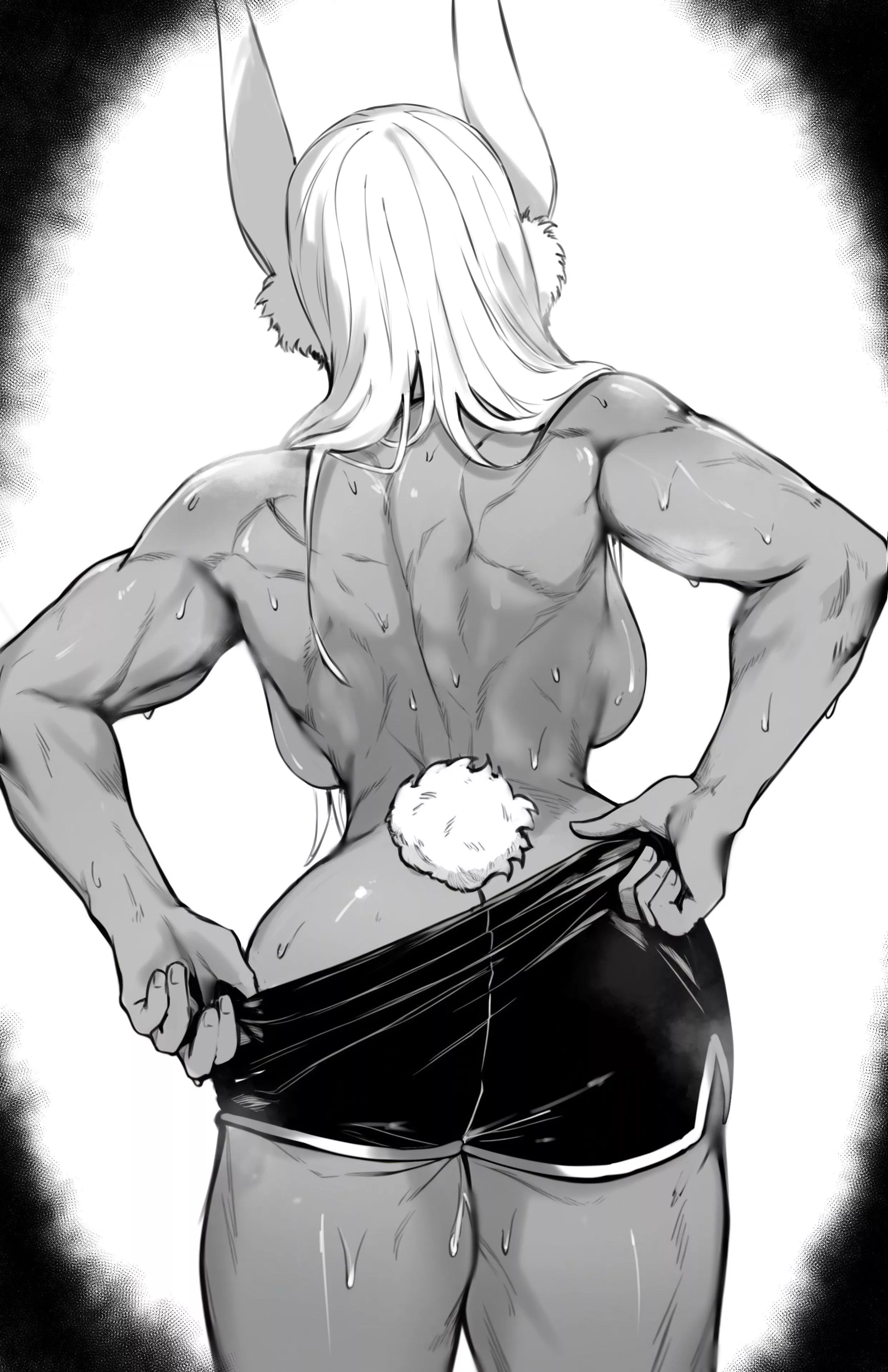 Mirko's Back (Masoq) [My Hero Academia]