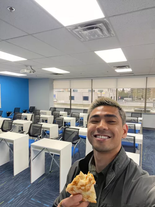 My first day as a teacher!