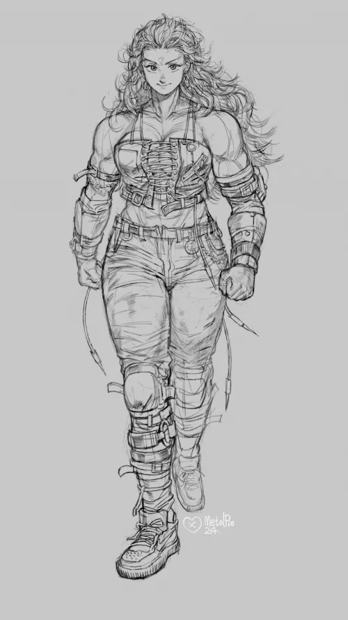 Noi from Dorohedoro [@MetalPlate_Leo]