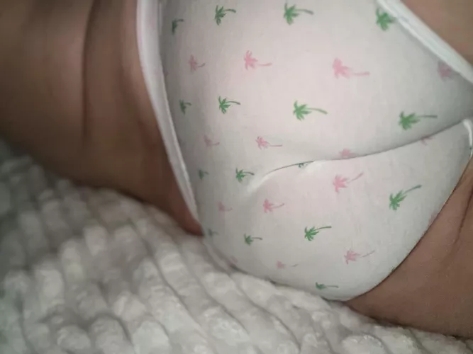 The way my butt eats the panties 