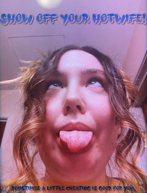 Wifey loves showing off to cocks in her DMs, she says she can’t help it 