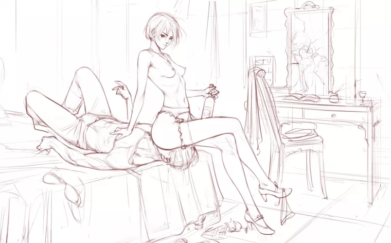 After a night out of misbehaving…