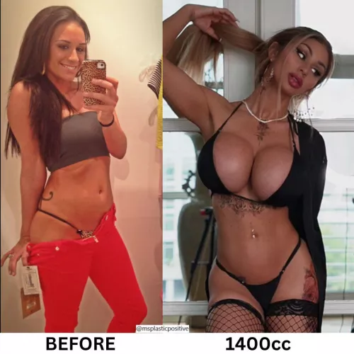 From cute girl to sexy bimbo