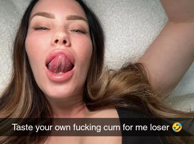 Go on, she's waiting