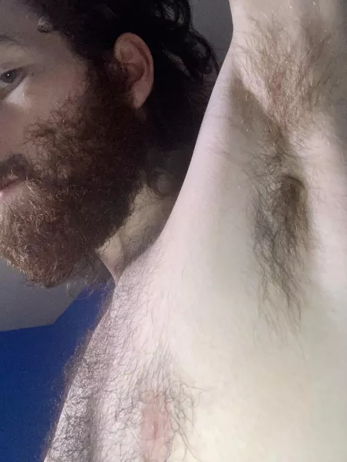 Hairy pits and beard