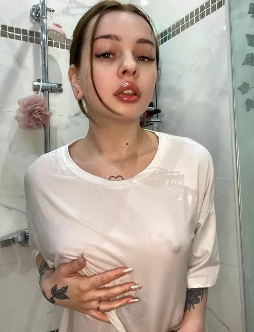 I'm all wet don't be afraid to get me dirty too much