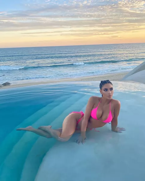 Kim Hot Pink Bikini