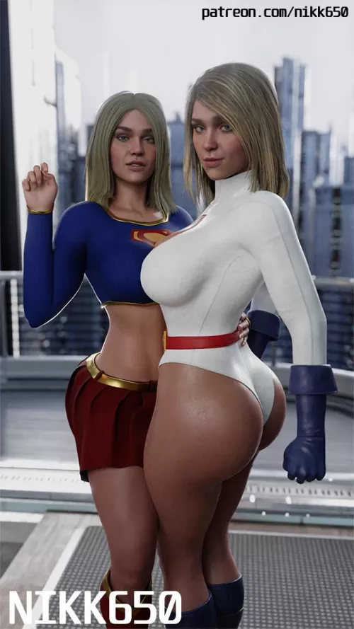 Supergirl & Power girl (Nikk650) [DC]