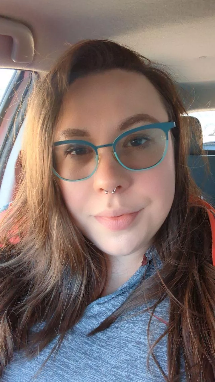 Was feeling myself after getting my septum pierced!