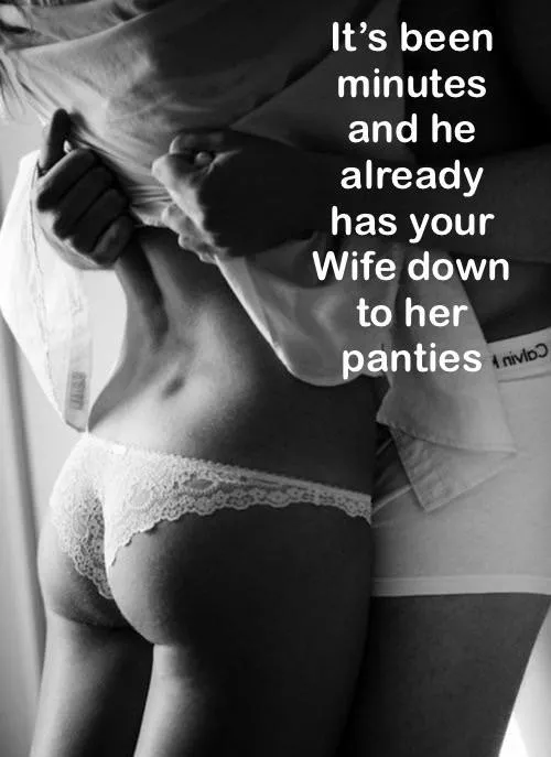 You never thought she would let him move this fast