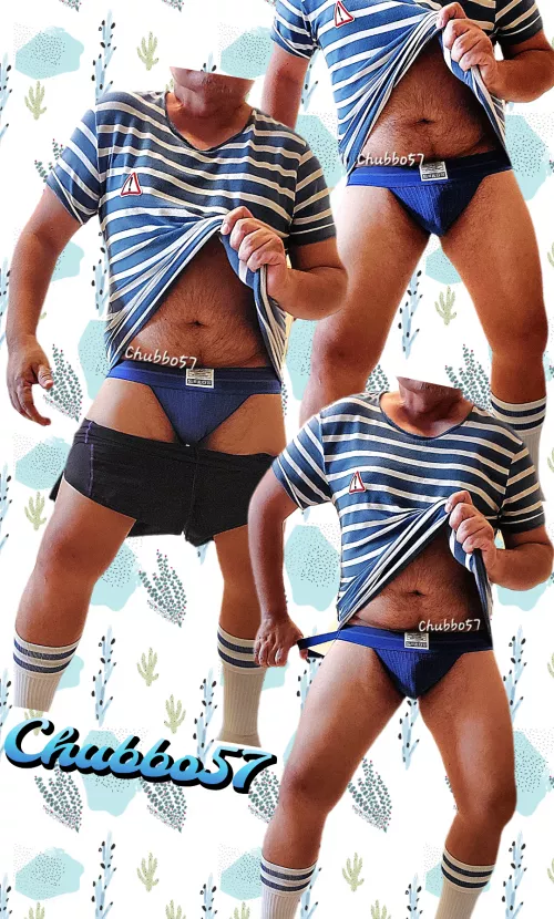 (49) Ever wondered what other dadbods are wearing under their exercise gear, at the park over the weekend? 😁🩲💙🧢😉