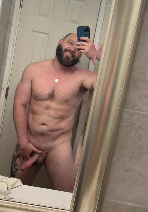 Can I pull off the shaved head (34)