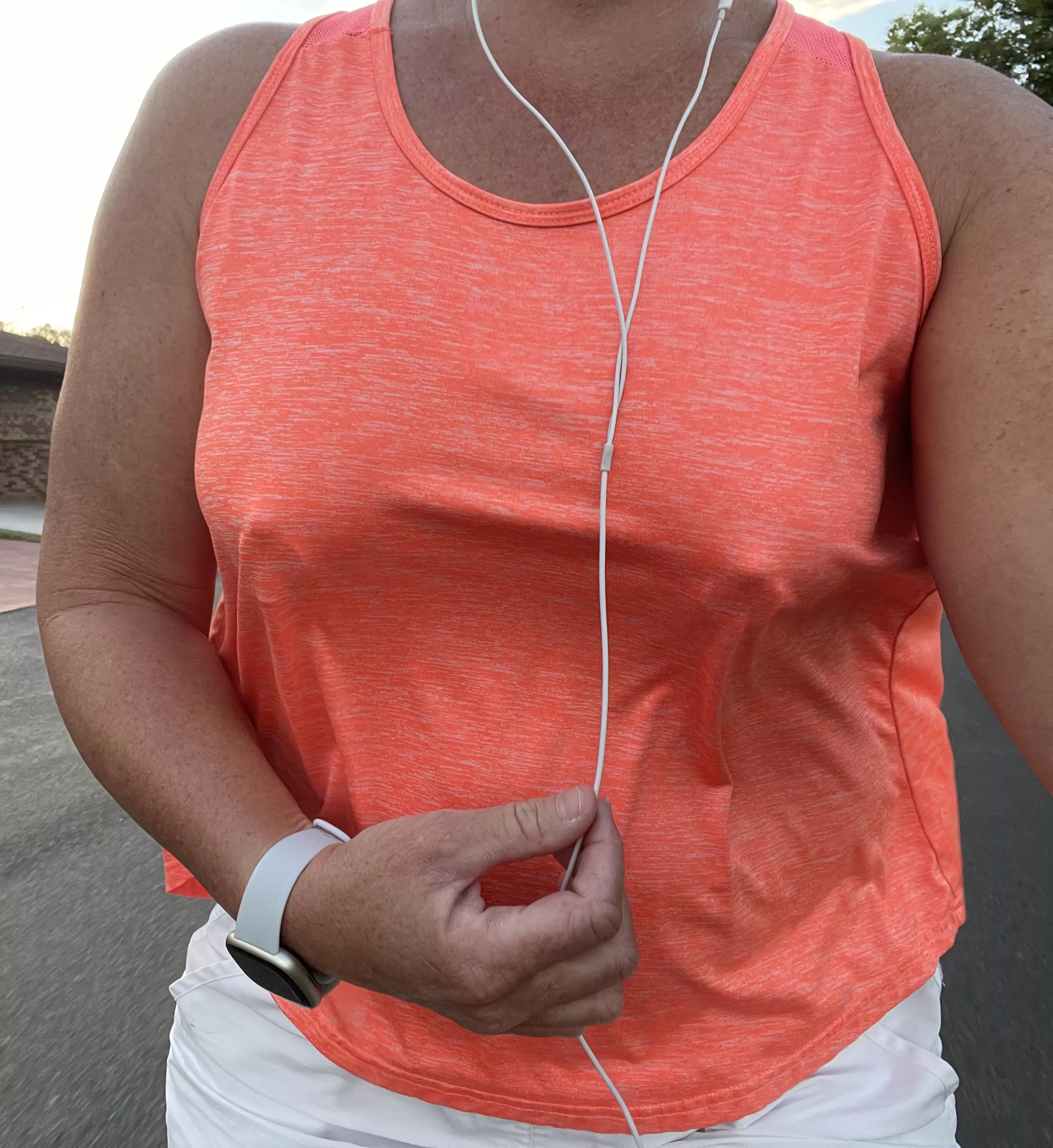 Getting a few extra min of exercise in