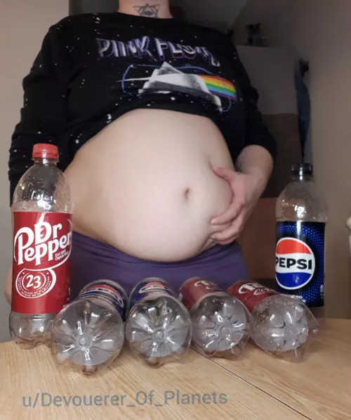 I couldn't stop after the third soda😰😖