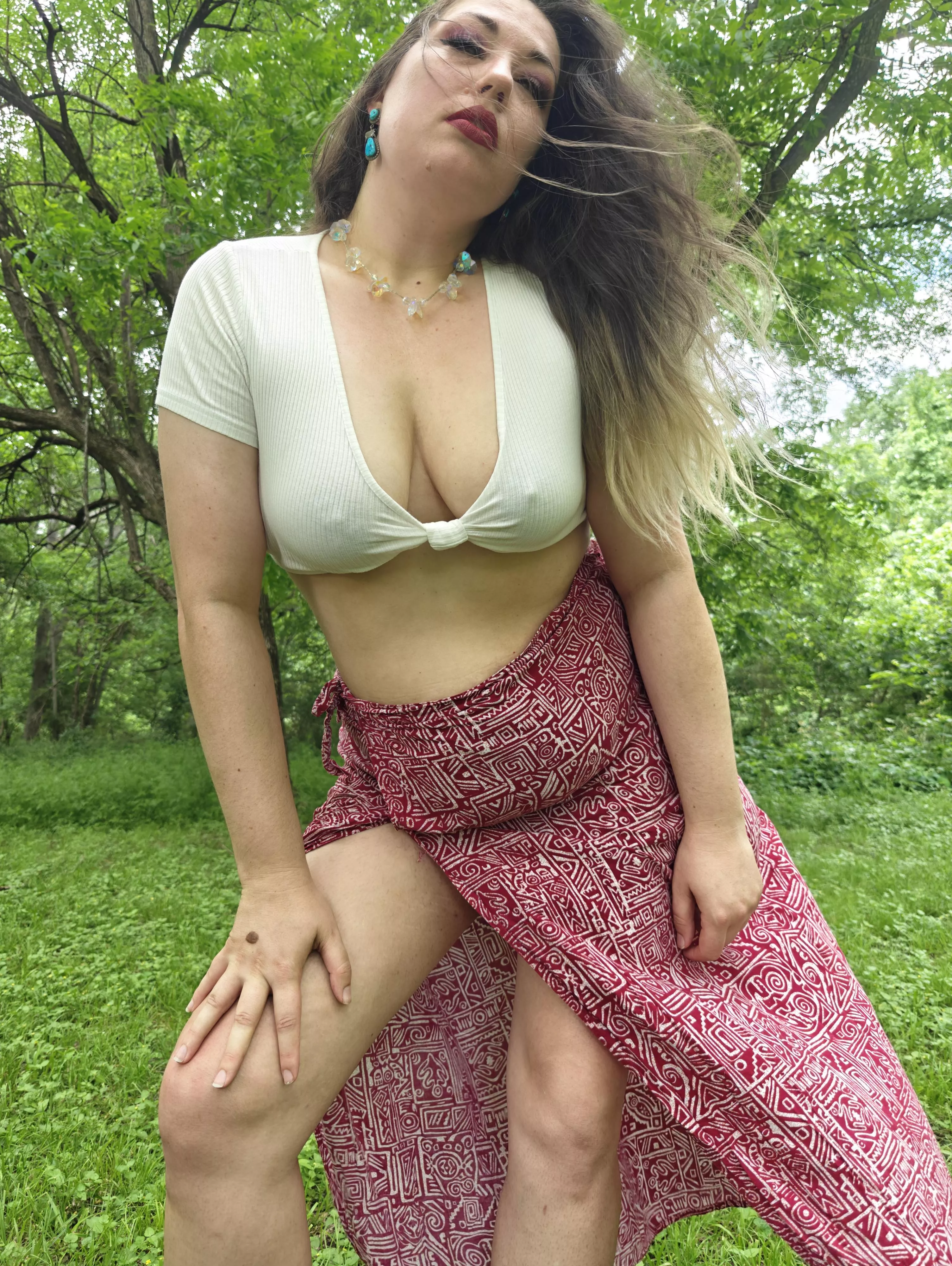 Making lots of friends at the park