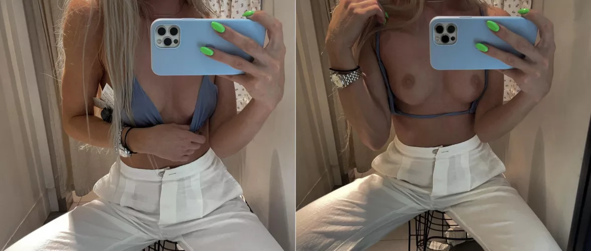 Sometimes you just look in the mirror and can’t help it