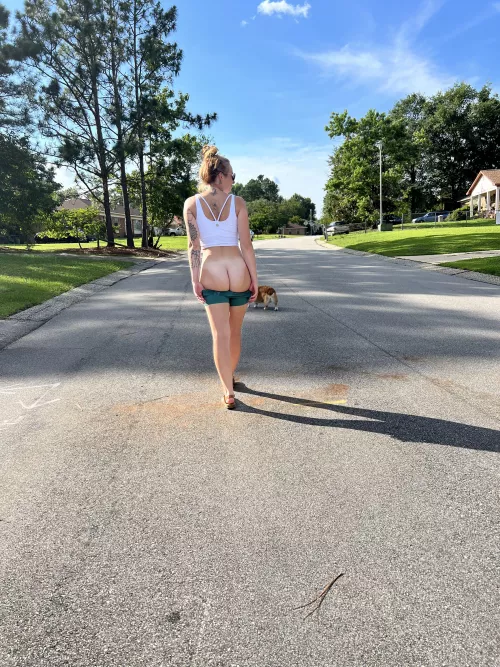 Walk in the neighborhood to show all the neighbors what they are missing