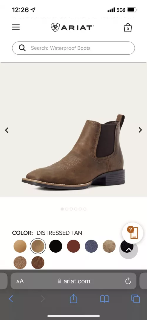 Ariat booker Ultra western boot