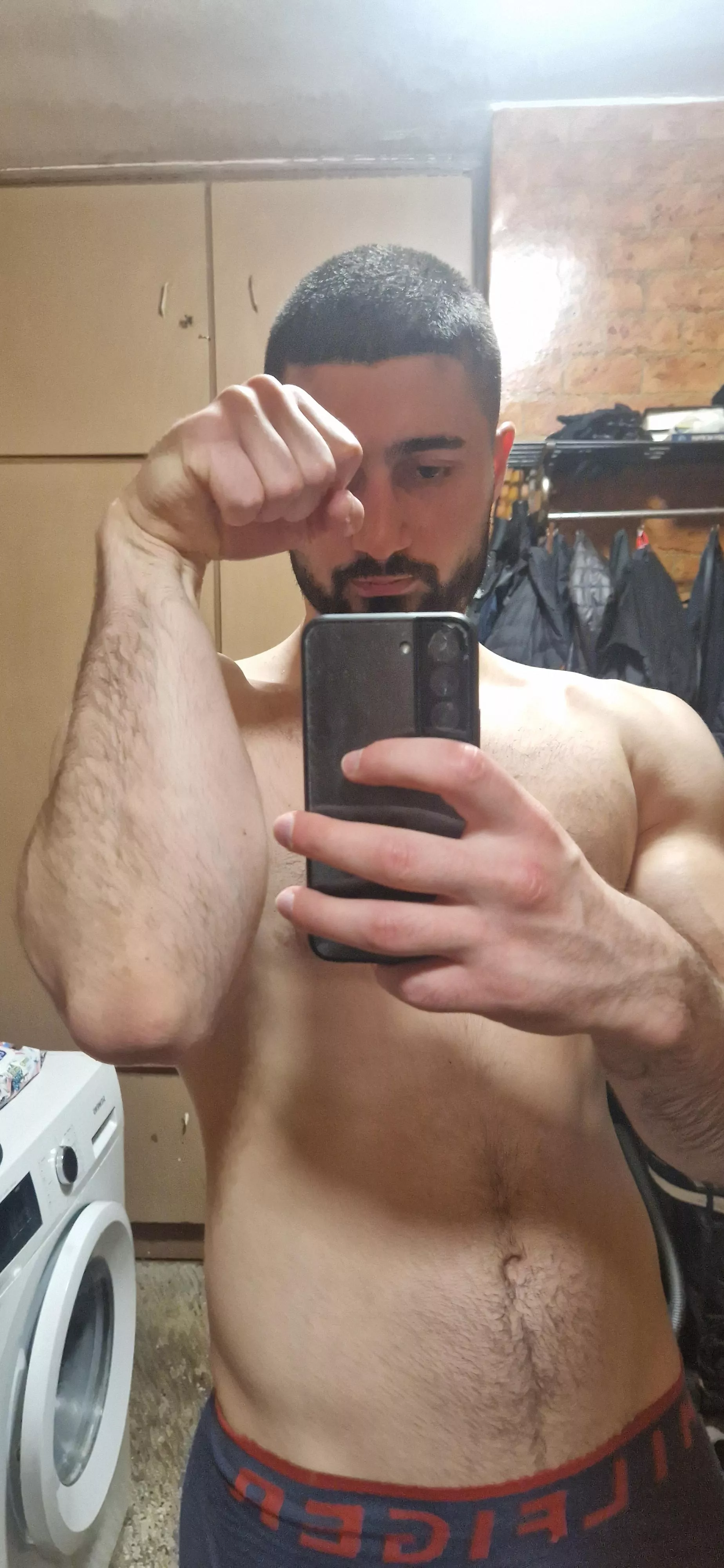 Beat me at armwrestling