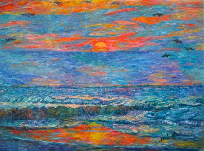 Beautiful Sunrise at Pawleys Island