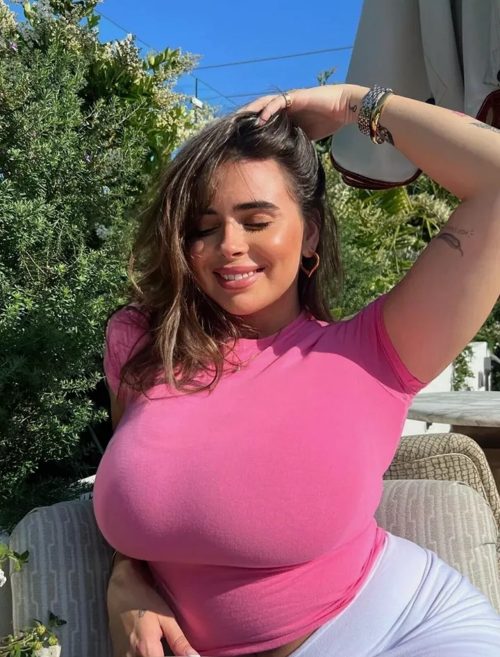Big in pink