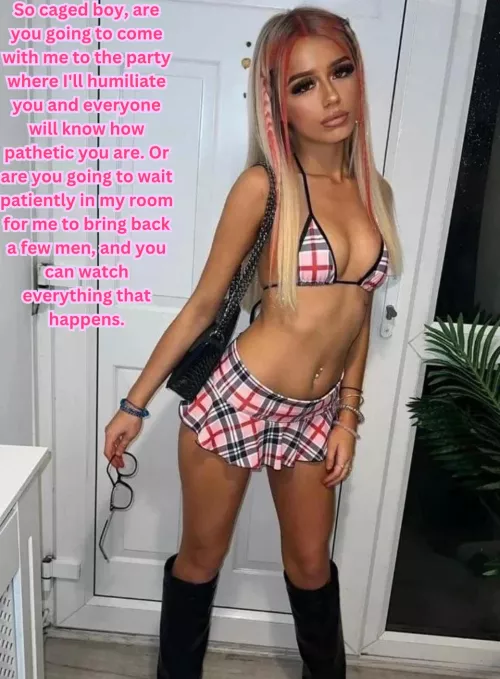 Bitch or cuck your choice 