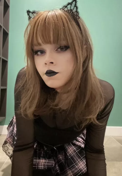 Boys when they figure out they look better as a girl🖤