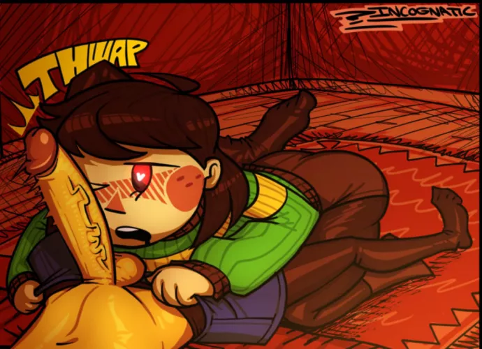 [Frisk] surprises [Chara] (Incognatic)