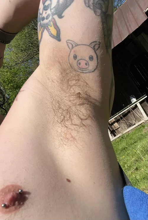 I smell great after yard work