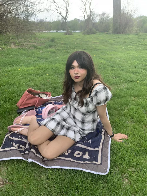 I’m so glad I can finally enjoy some nice weather!