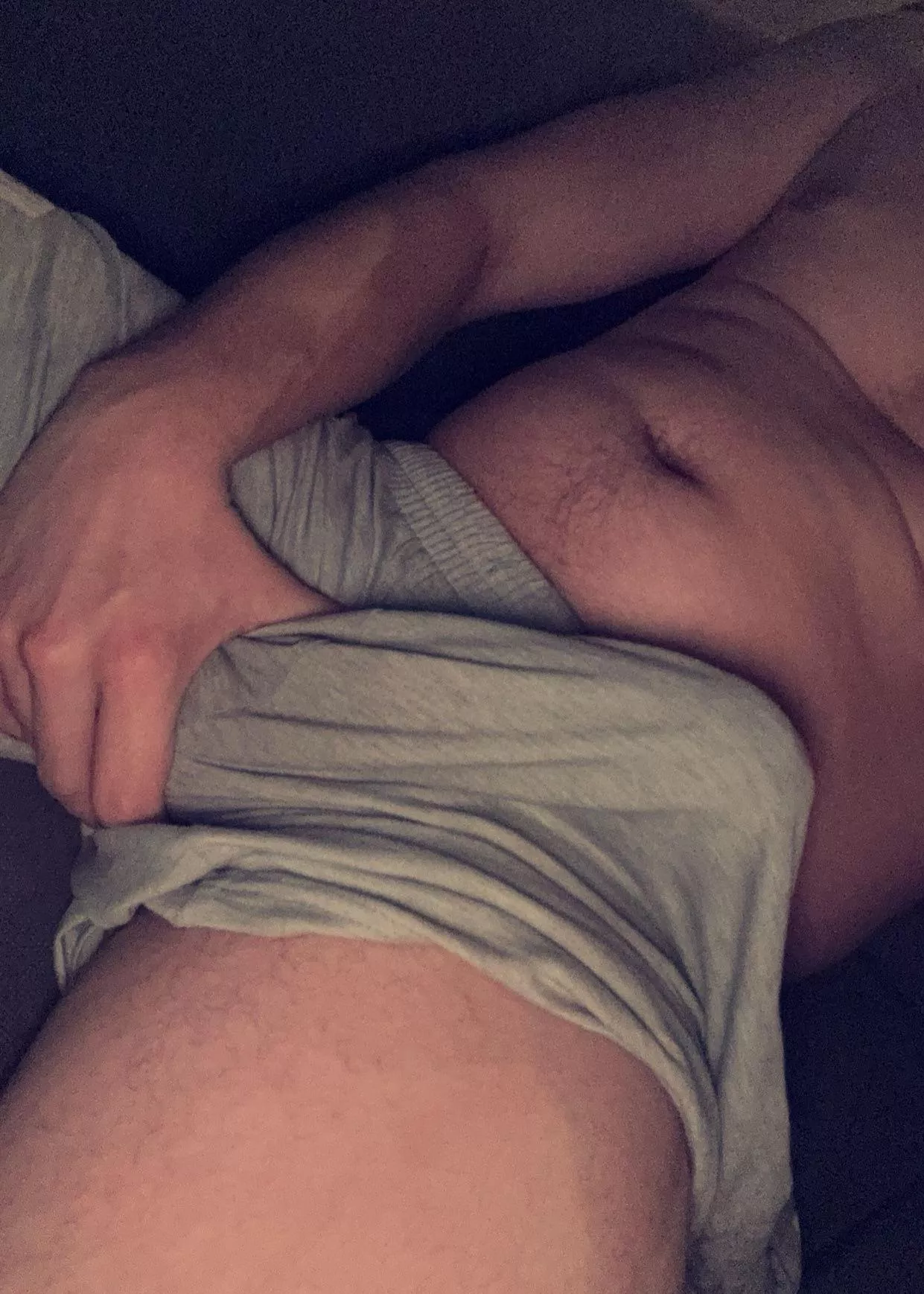 Is there even any point trying to hide it in these shorts?