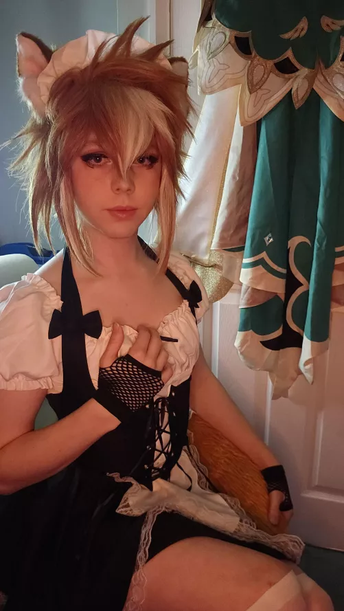 My Gorou maid cosplay