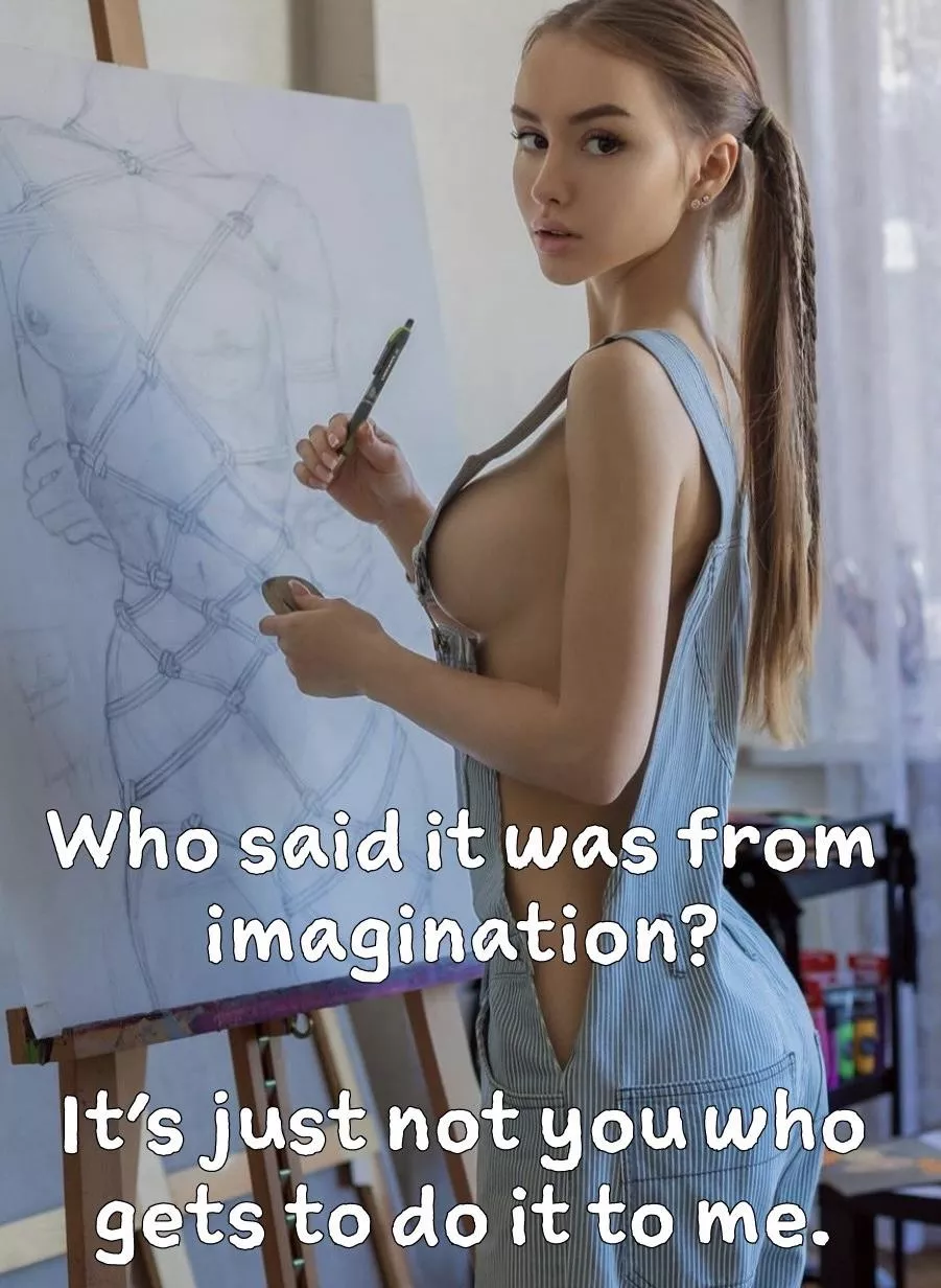 She saves the really kinky stuff for her bull, the REAL man in her life.