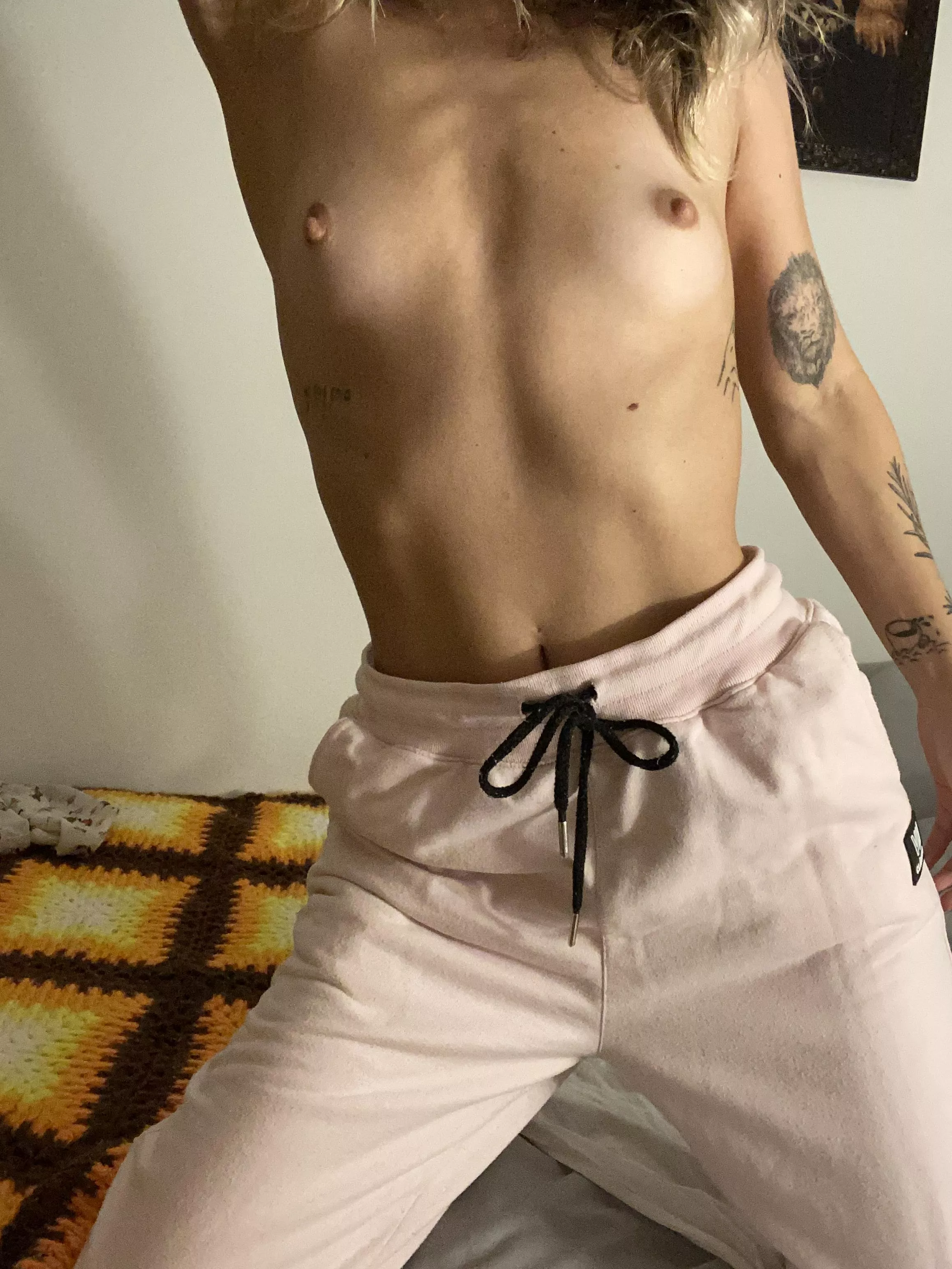 Some boys make fun of me because I'm flat-chested