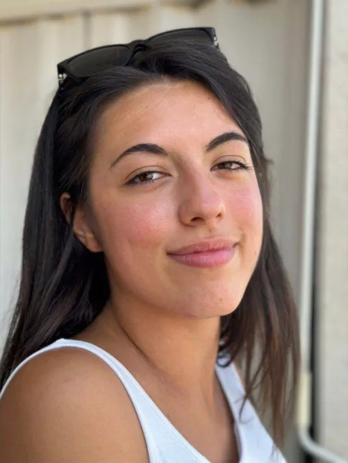 sunnies on, smile bright, waiting for someone special here F19