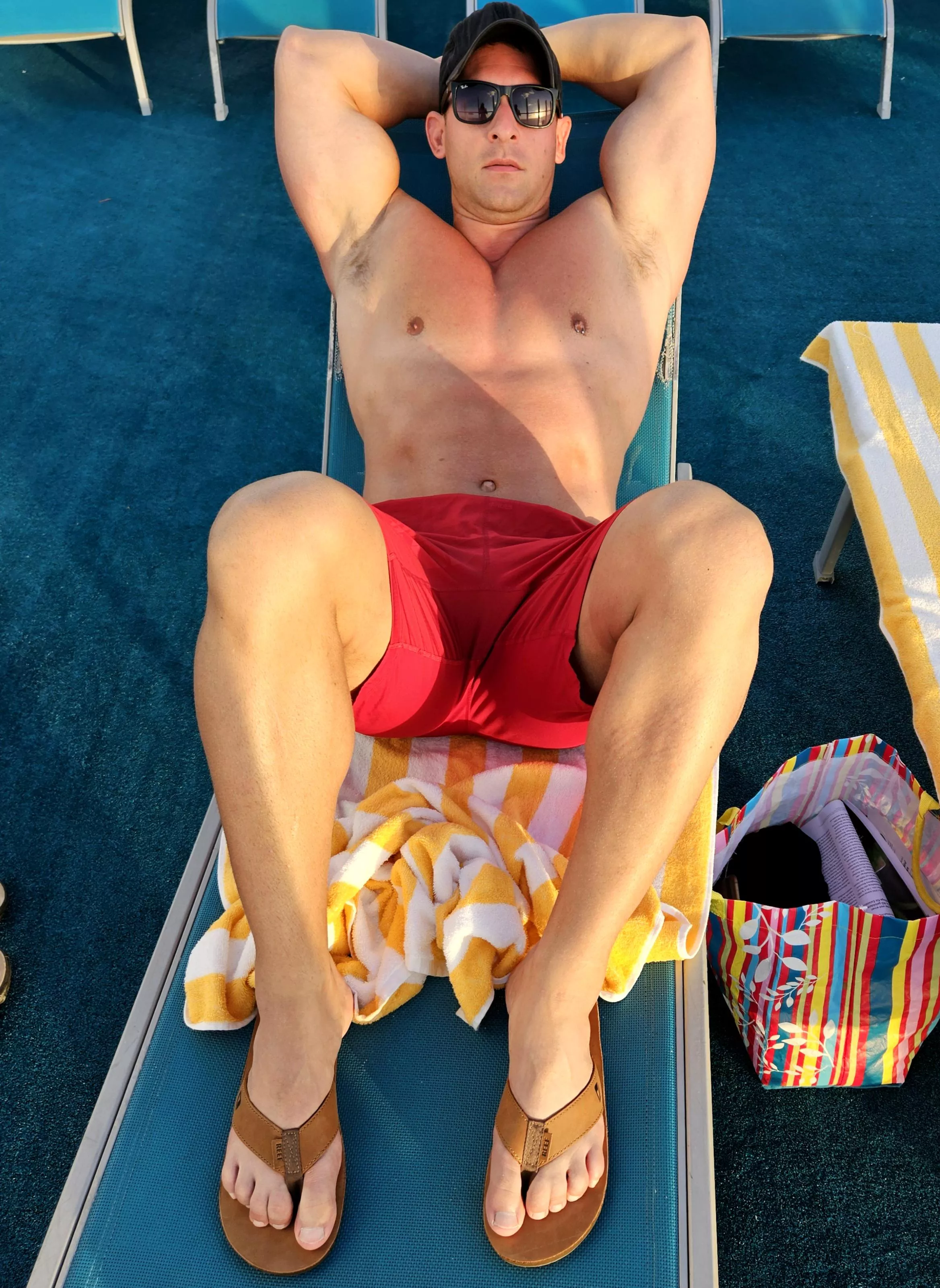 Sweaty pits on a cruise