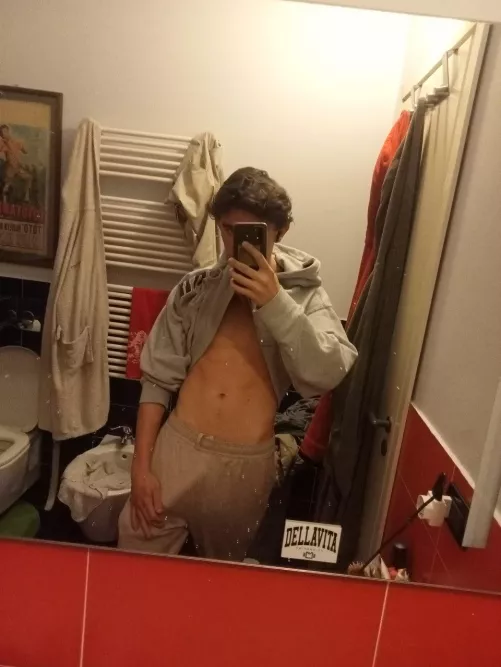 that's why i don't go out in sweatpants