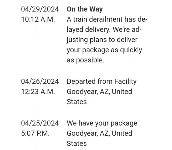 Think my orders gonna make it? Lmao