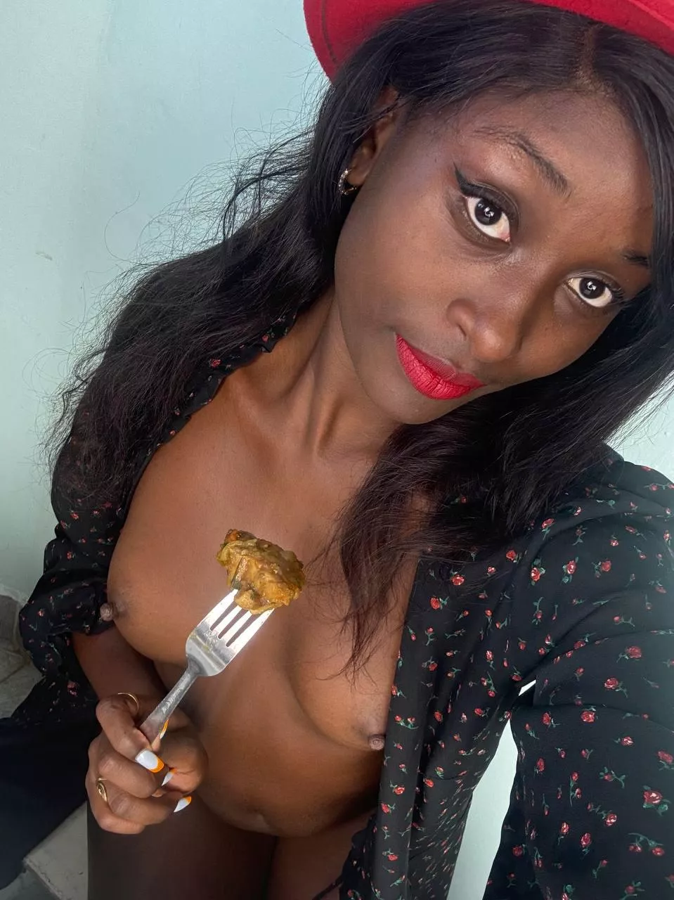 This is what dinner looks like with me