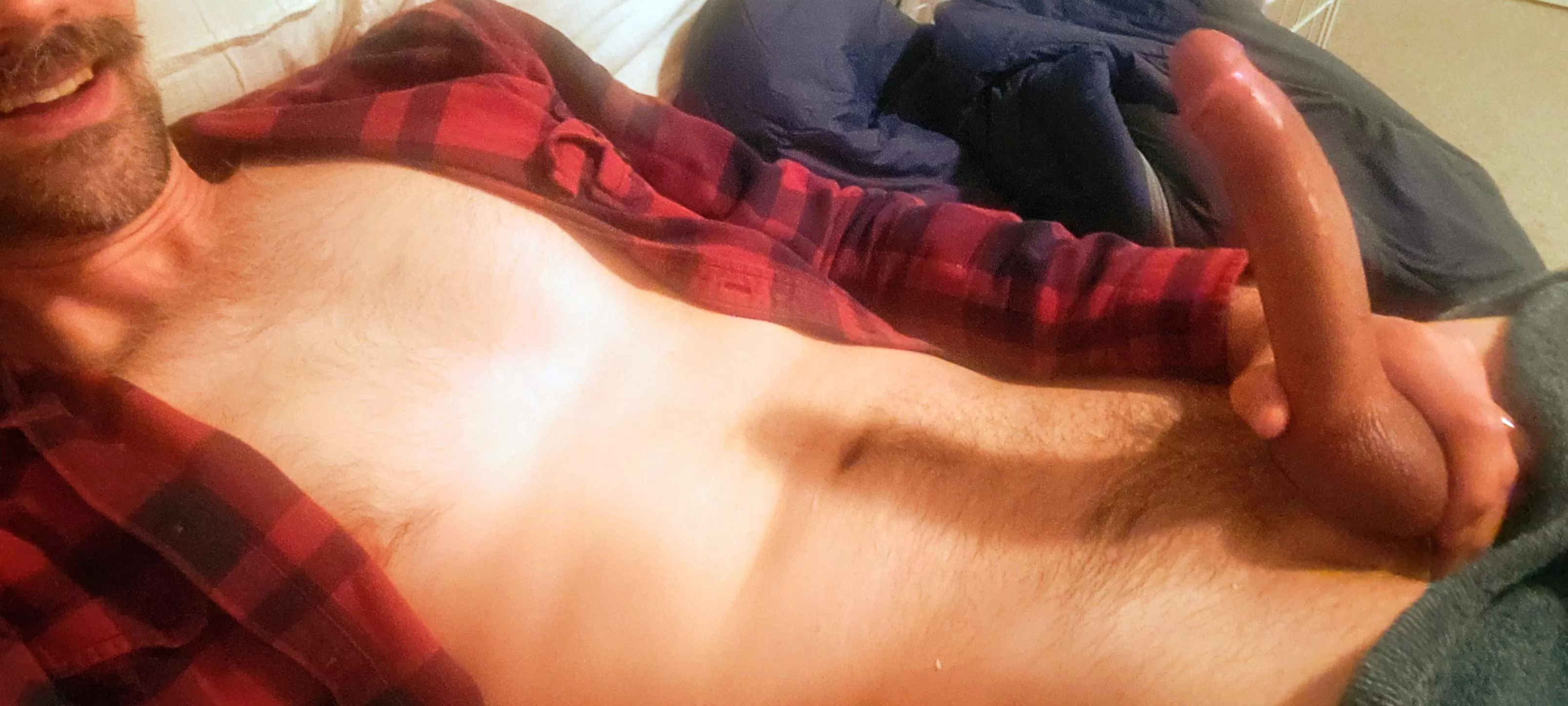 What do you think? I love the huge shadow my cock casts.