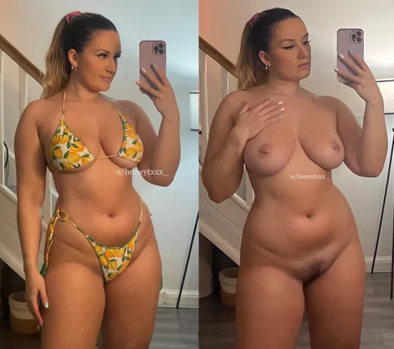 What you’ll see at the beach VS what you’ll see at the nude beach 😏