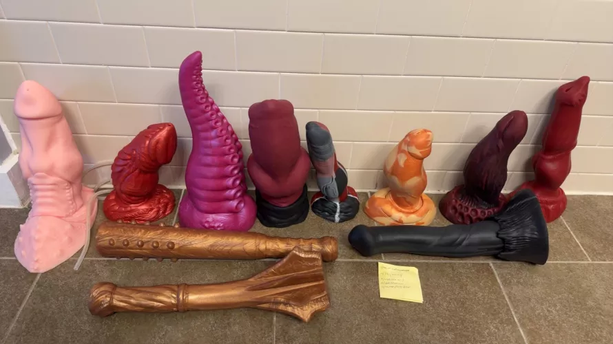 WTS - XL and Large Bad Dragon Collection (USA)