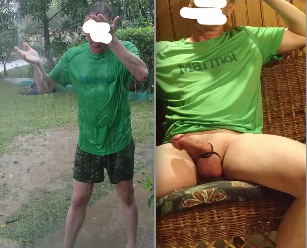 A rainy Caribbean day