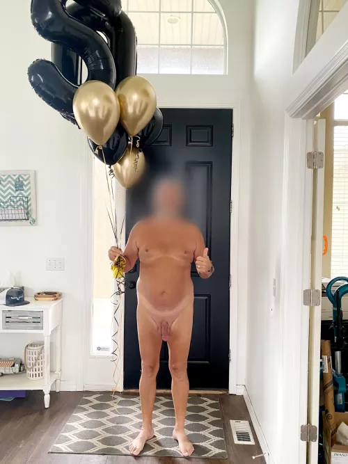 Big 50! All down hill from here lol